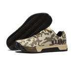 Beige Camo Outwork Edge Shoes Angled.