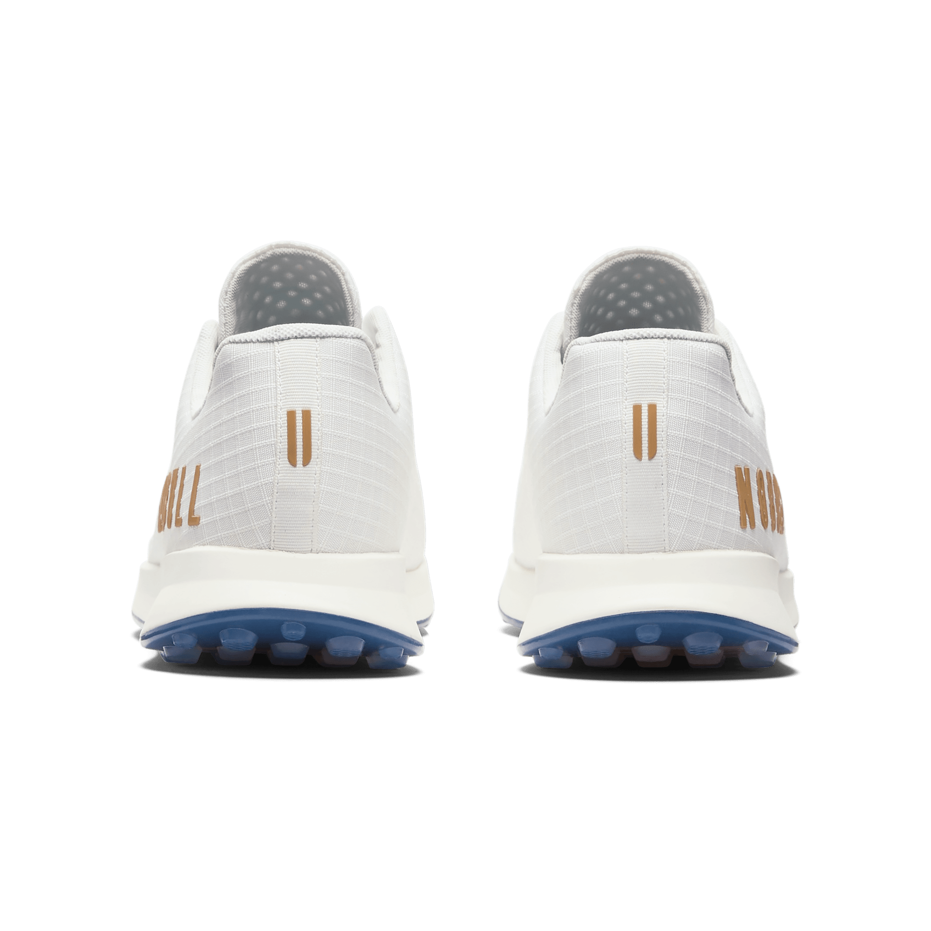 Men's Stadium White Ripstop Golf Back Angle