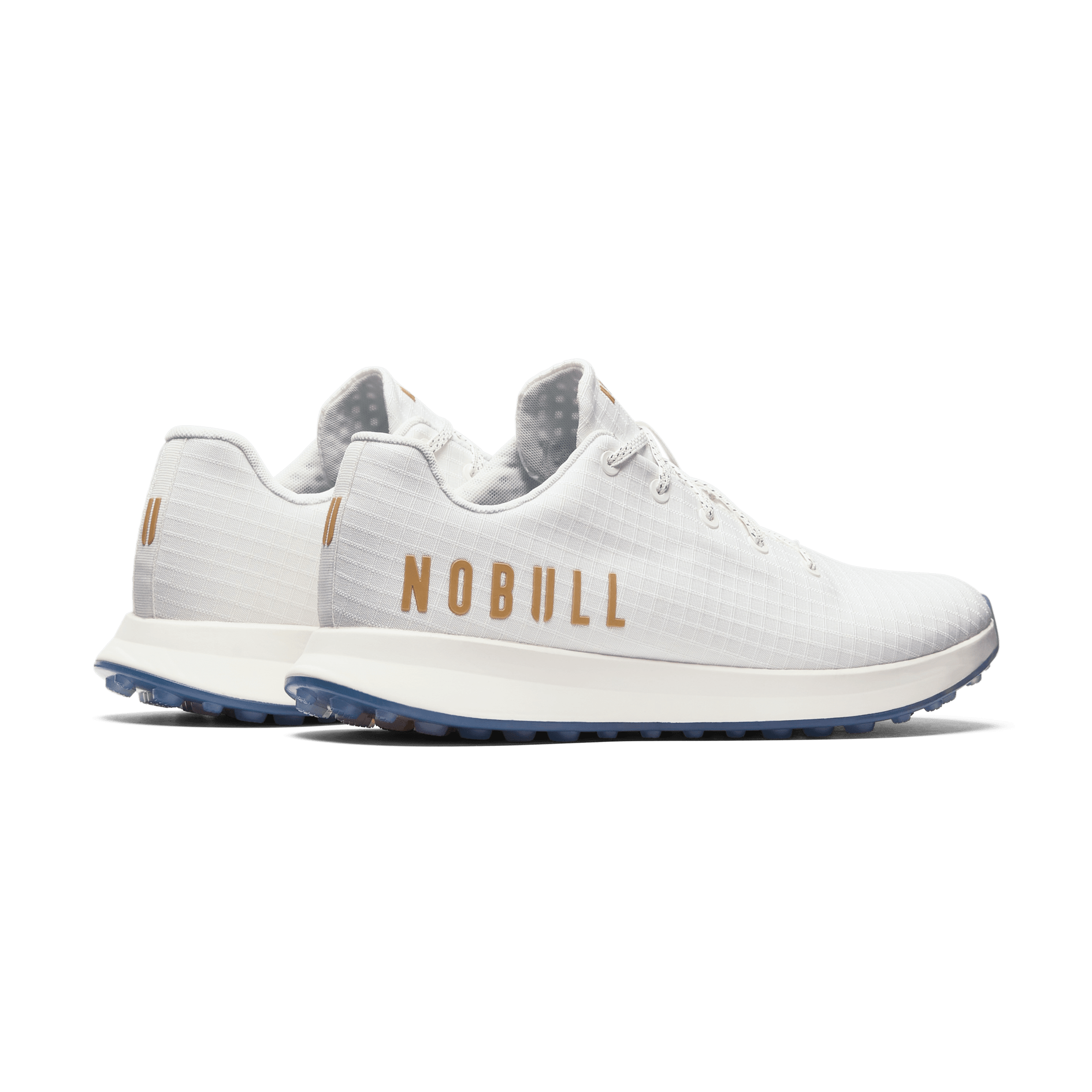 Men's Stadium White Ripstop Golf Back Side Angle