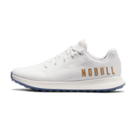 Men's Stadium White Ripstop Golf Shoes Side Angle