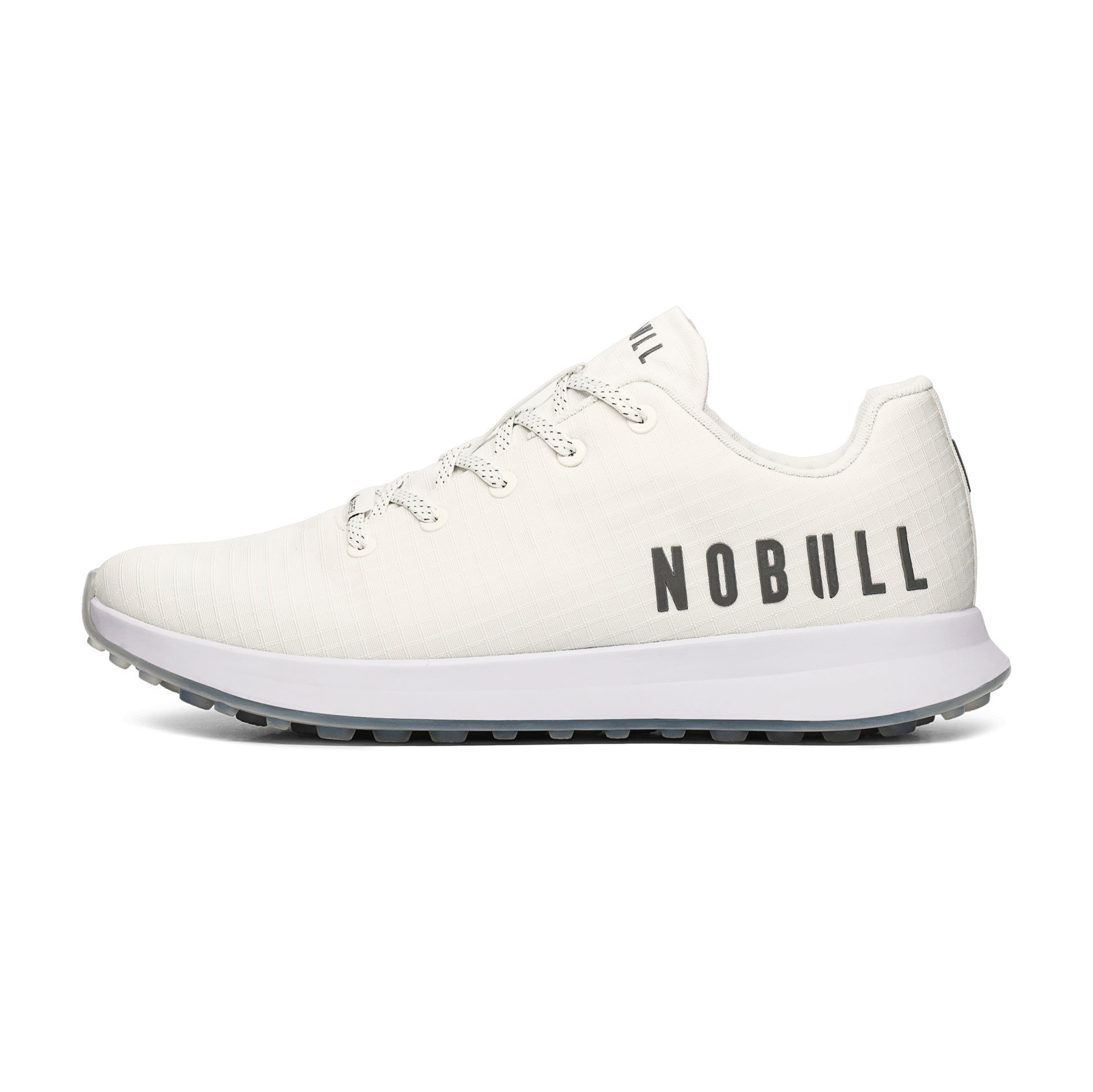 Men's White GORE-TEX Ripstop Golf Shoes Side Angle