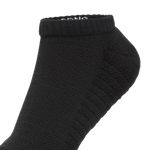 Black Low Sock Front Silhouette Angle