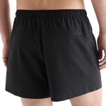 Men's Black Light Lined Short 5" Back Angle