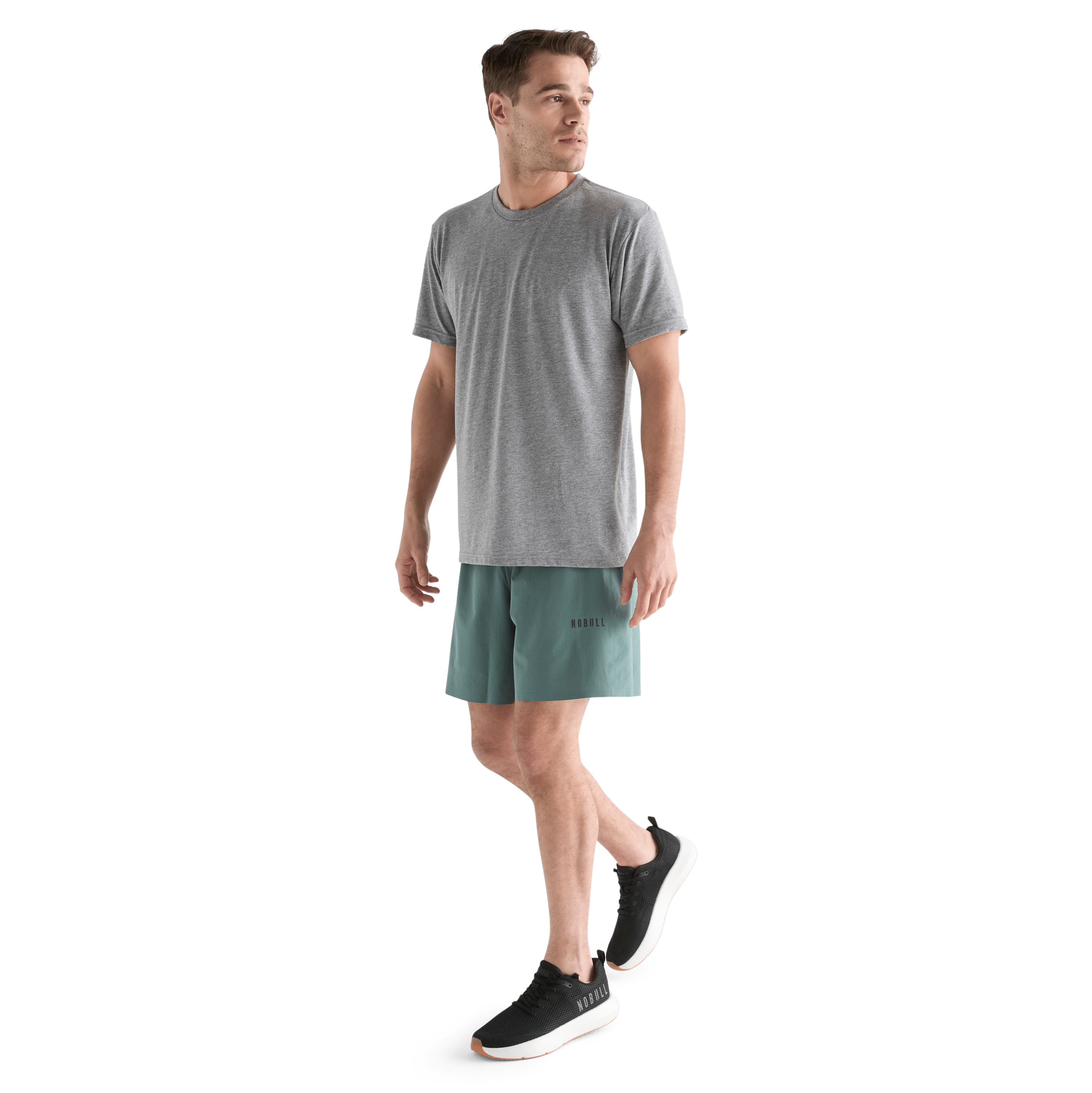 Men's Balsam Light Lined Short 7" Front Full Body Angle