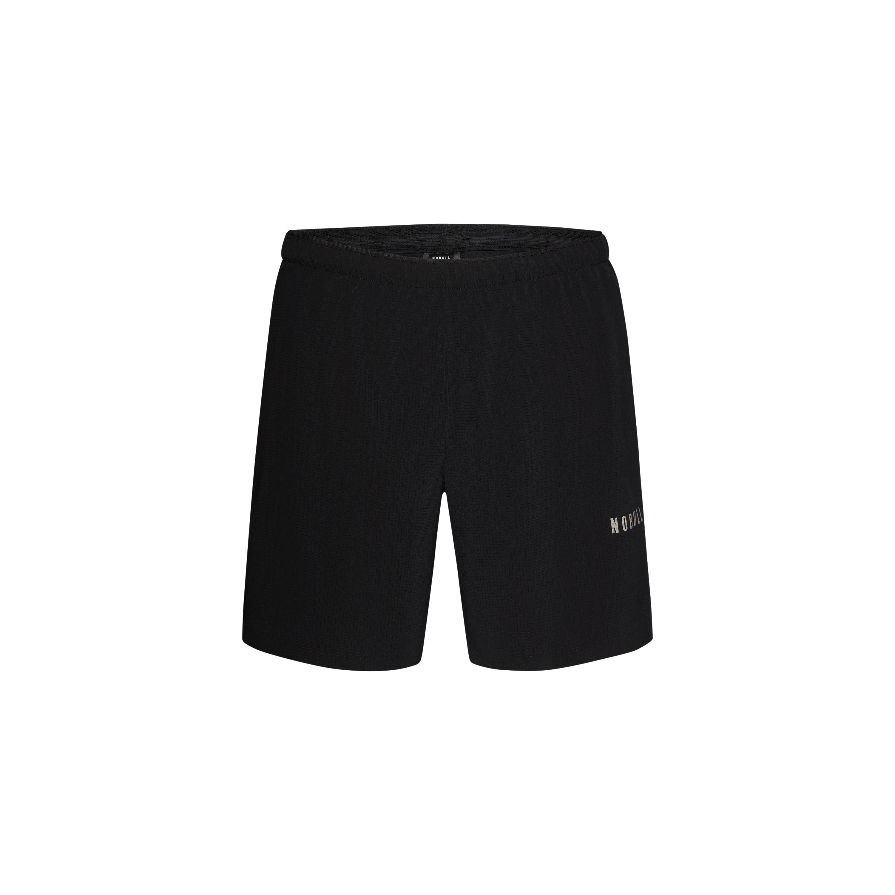 Men's Black Light Lined Short 7" Silhouette Angle