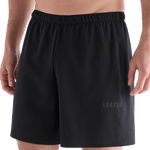 Men's Black Light Lined Short 7" Front Angle