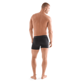 Men's Black Allday Boxer Brief 5" Back Full Body Angle