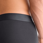 Men's Black Allday Boxer Brief 5" Waistband Angle