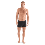 Men's Black Allday Boxer Brief 5" Front Full Body Angle