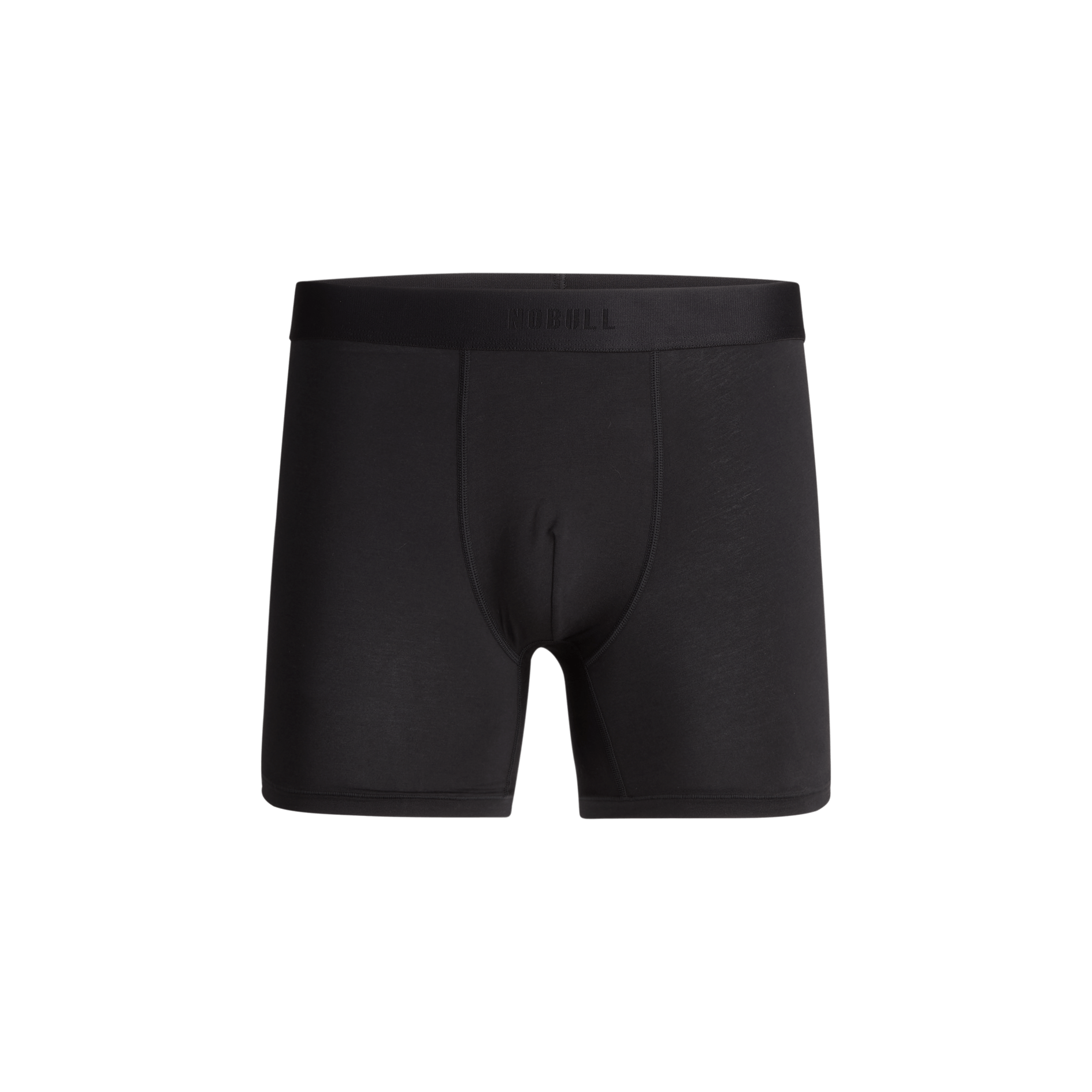 Men's Black Allday Boxer Brief 5" Silhouette Angle