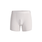 Men's Light Grey Allday Boxer Brief 5" Front Silhouette Angle