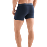 Men's Navy Allday Boxer Brief Back Angle