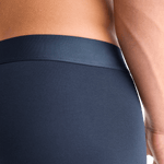 Men's Navy Allday Boxer Brief Material Angle