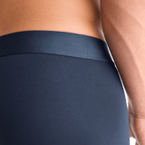 Men's Navy Allday Boxer Brief Material Angle