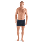 Men's Navy Allday Boxer Brief Front Full Body Angle