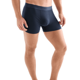 Men's Navy Allday Boxer Brief Front Angle