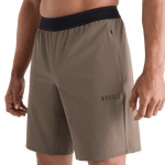 Men's Dark Fallen Rock Solid Stretch Short 9" NOBULL Angle