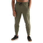Men's Army Green Jogger Front Angle