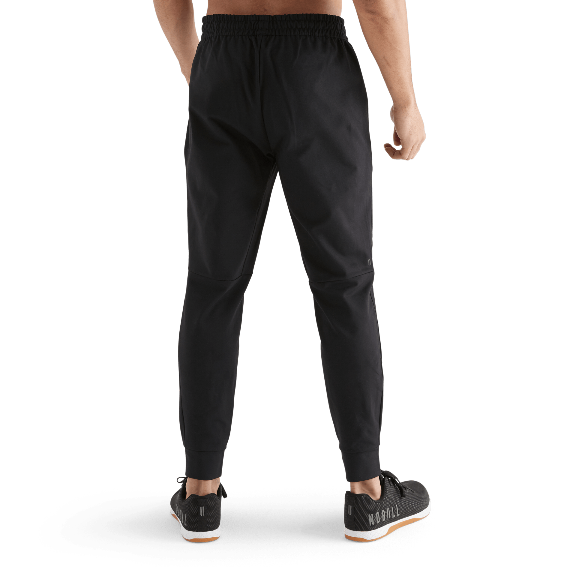 Men's Black Jogger Back Angle