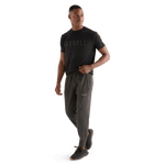 Men's Charcoal Jogger Front Full Body Angle