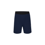 Men's Night Navy Textured Knit Short 7" Silhouette Angle