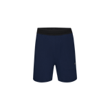 Men's Night Navy Textured Knit Short 7" Silhouette Angle