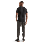Men's Black NOBULL Tee Back Full Body Angle