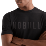 Men's Black NOBULL Tee NOBULL Angle