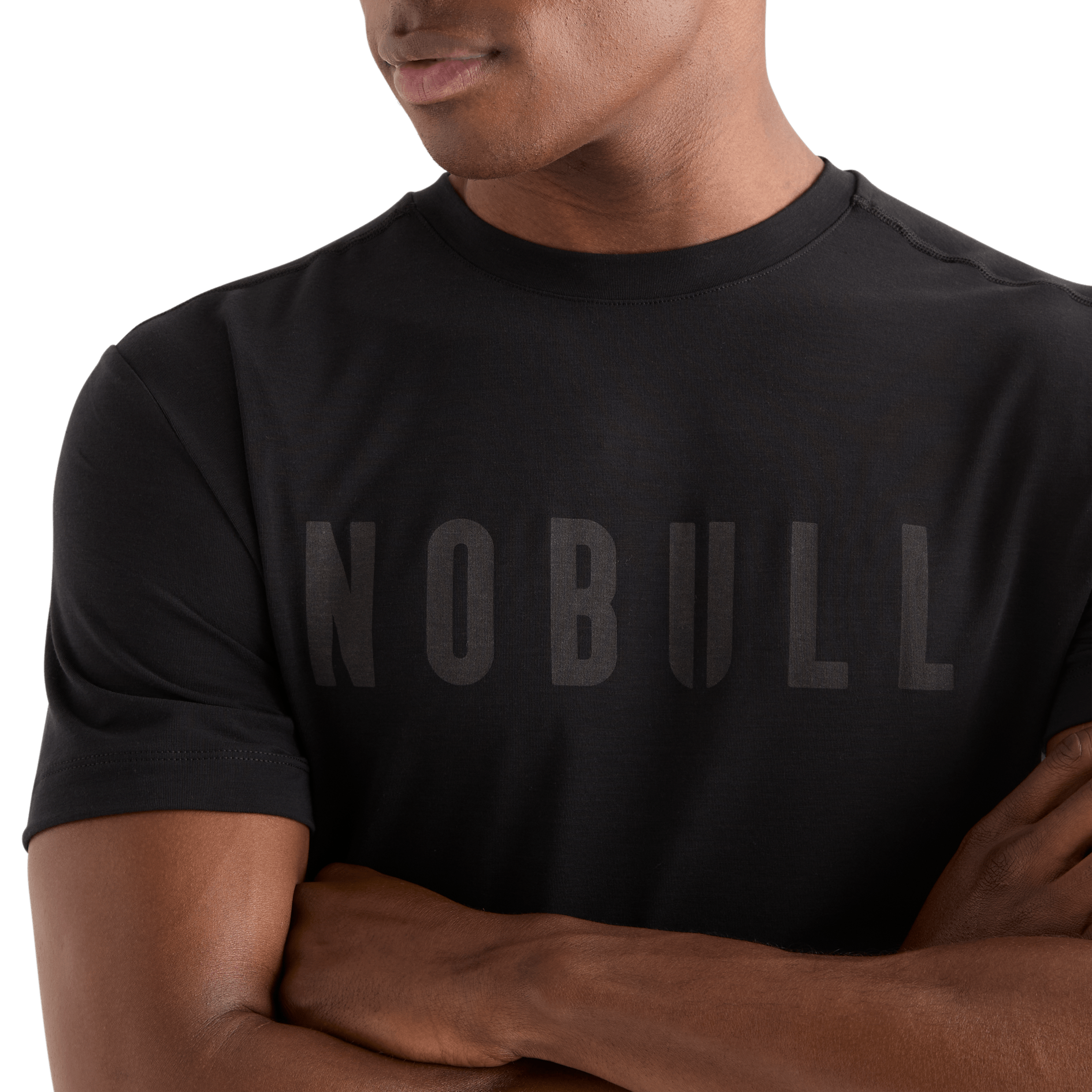 Men's Black NOBULL Tee NOBULL Angle