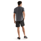 Men's Charcoal NOBULL Tee Back Full Body Angle