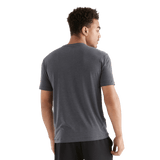 Men's Charcoal NOBULL Tee Back Angle