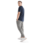 Men's Night Navy NOBULL Tee Back Full Body Angle