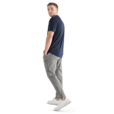 Men's Night Navy NOBULL Tee Back Full Body Angle