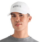 NOBULL Bright White Performance Hat Front Angle