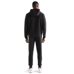 Men's Black Drive Hoodie Back