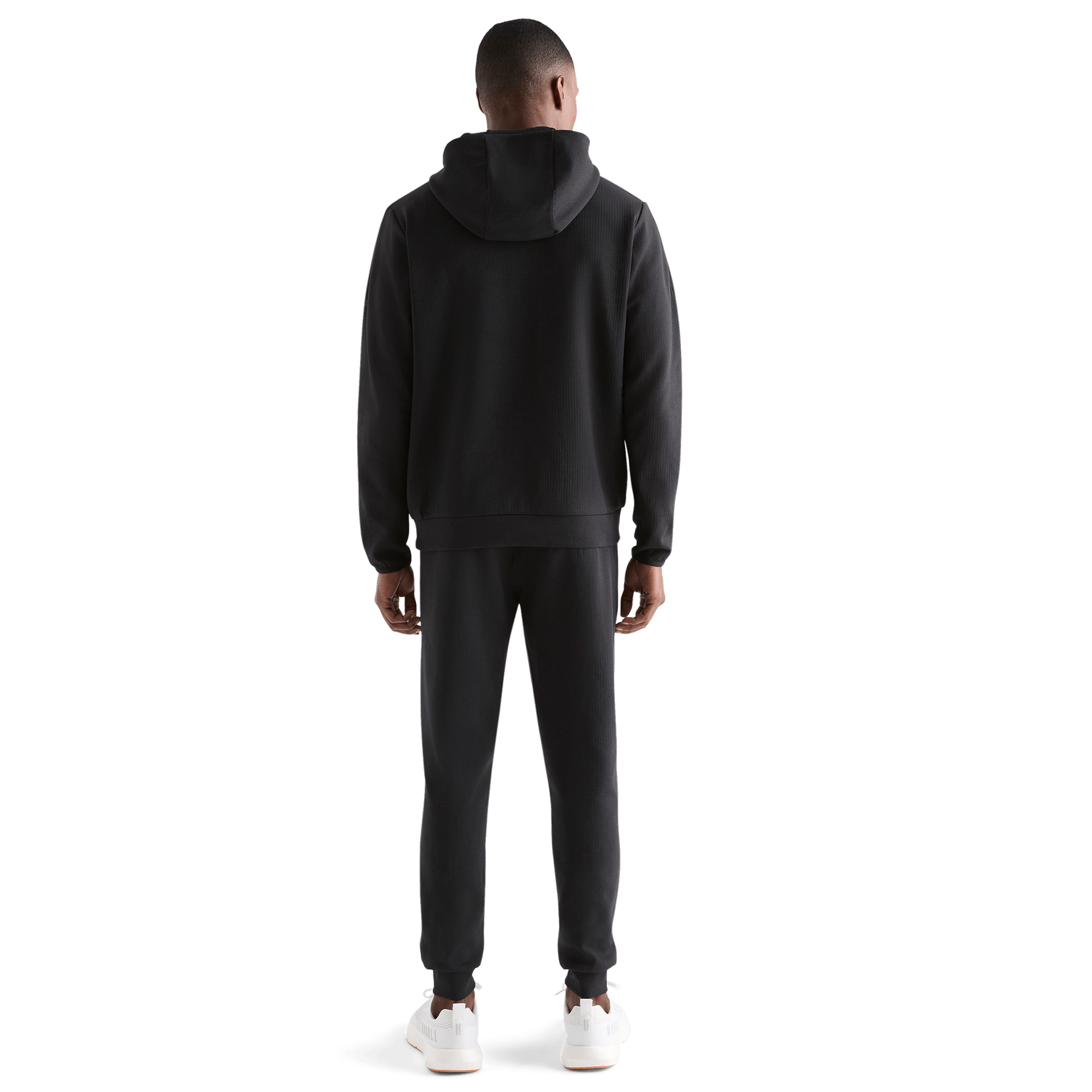 Men's Black Drive Hoodie Back