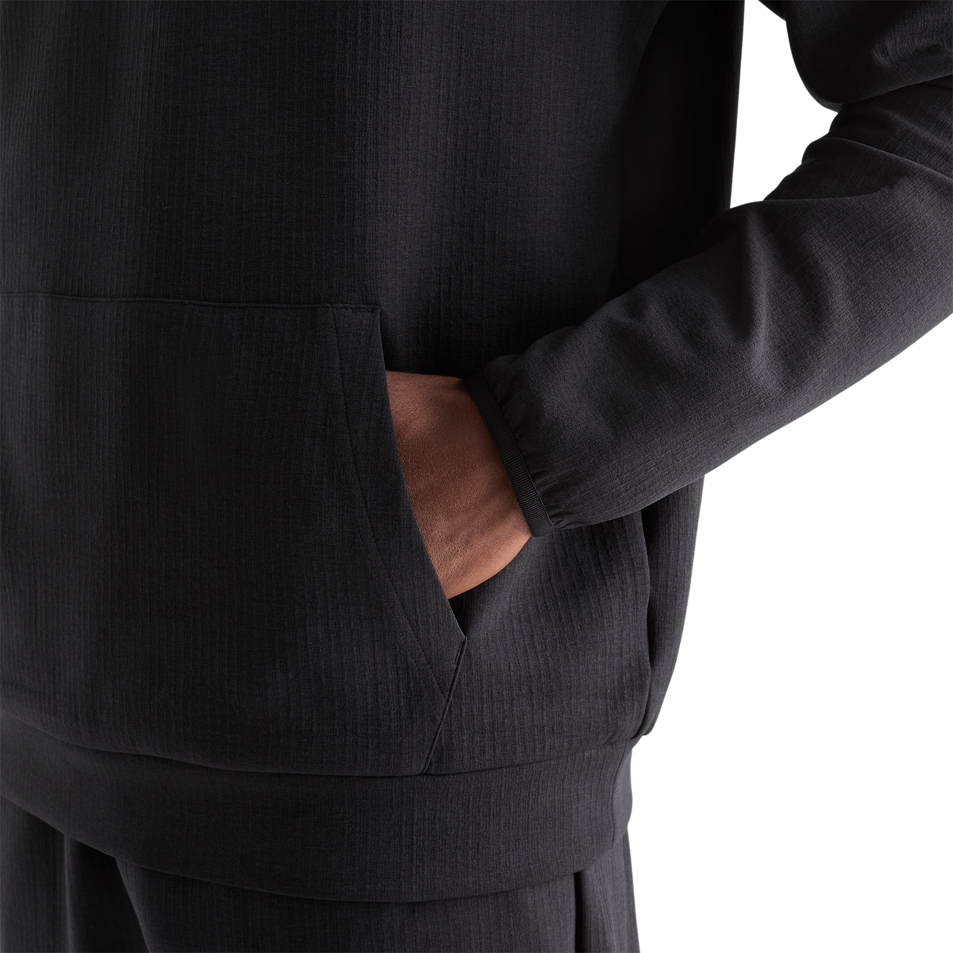Men's Black Drive Hoodie Pocket