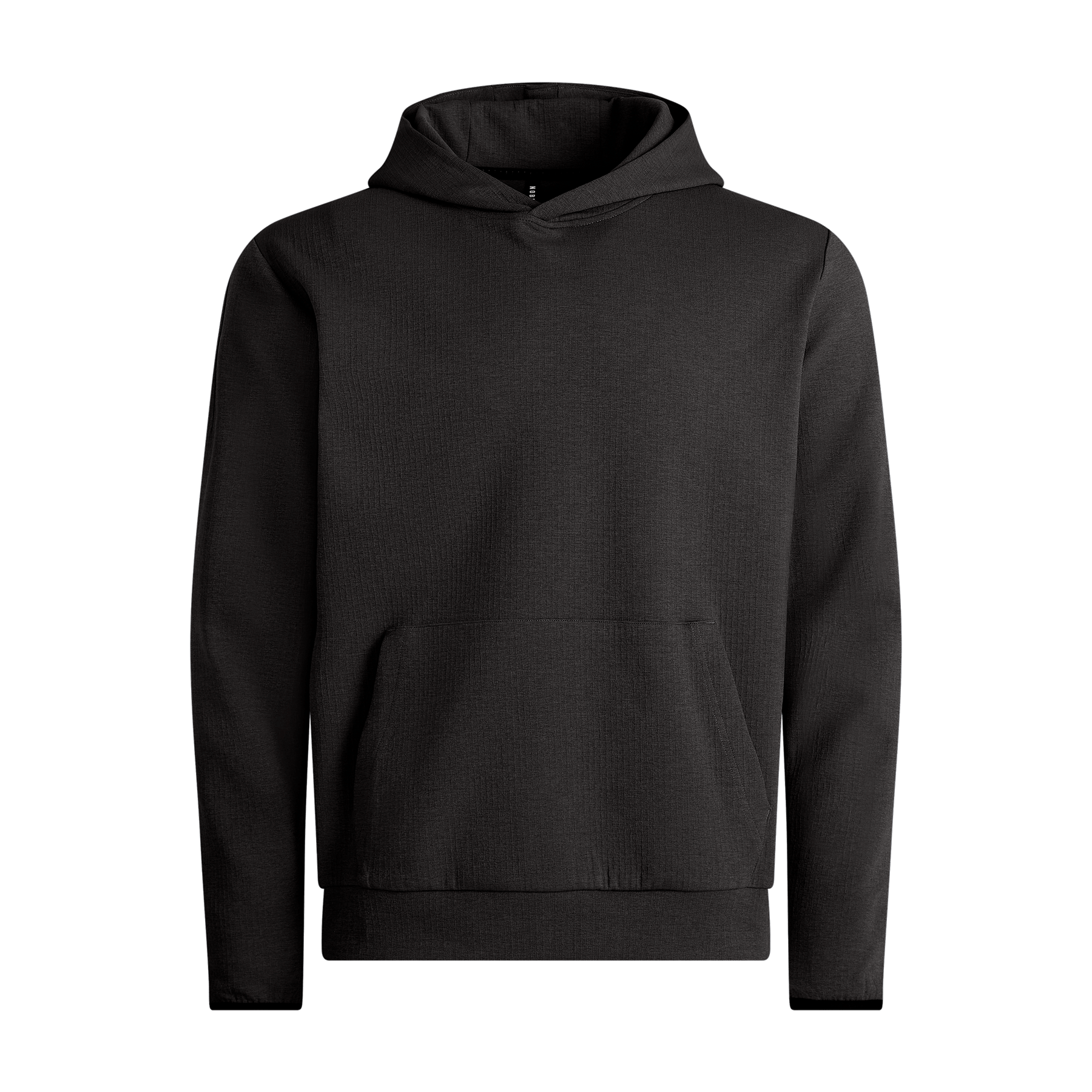 Men's Black Drive Hoodie Silhouette Front