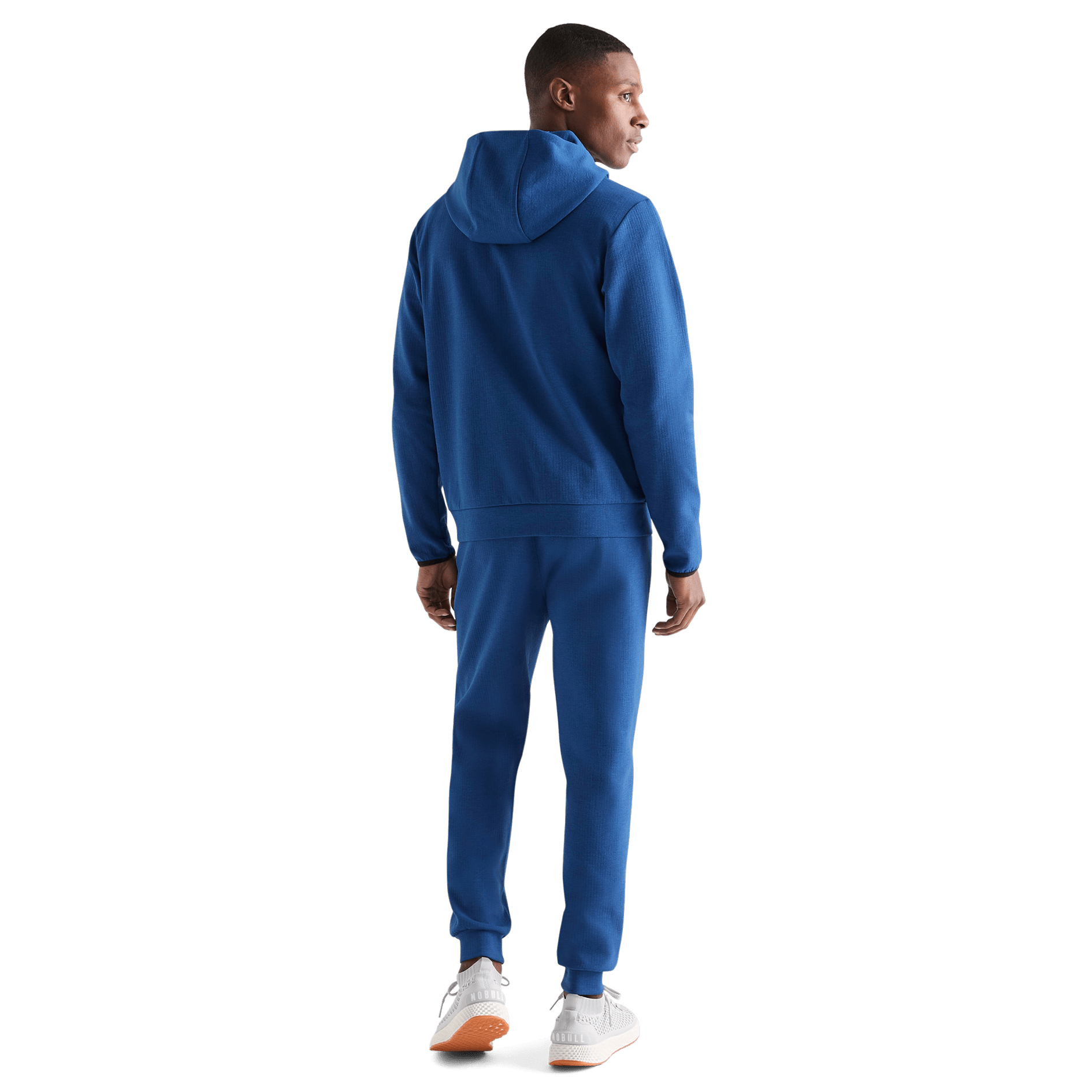 Men's Blue Quartz Drive Hoodie Back