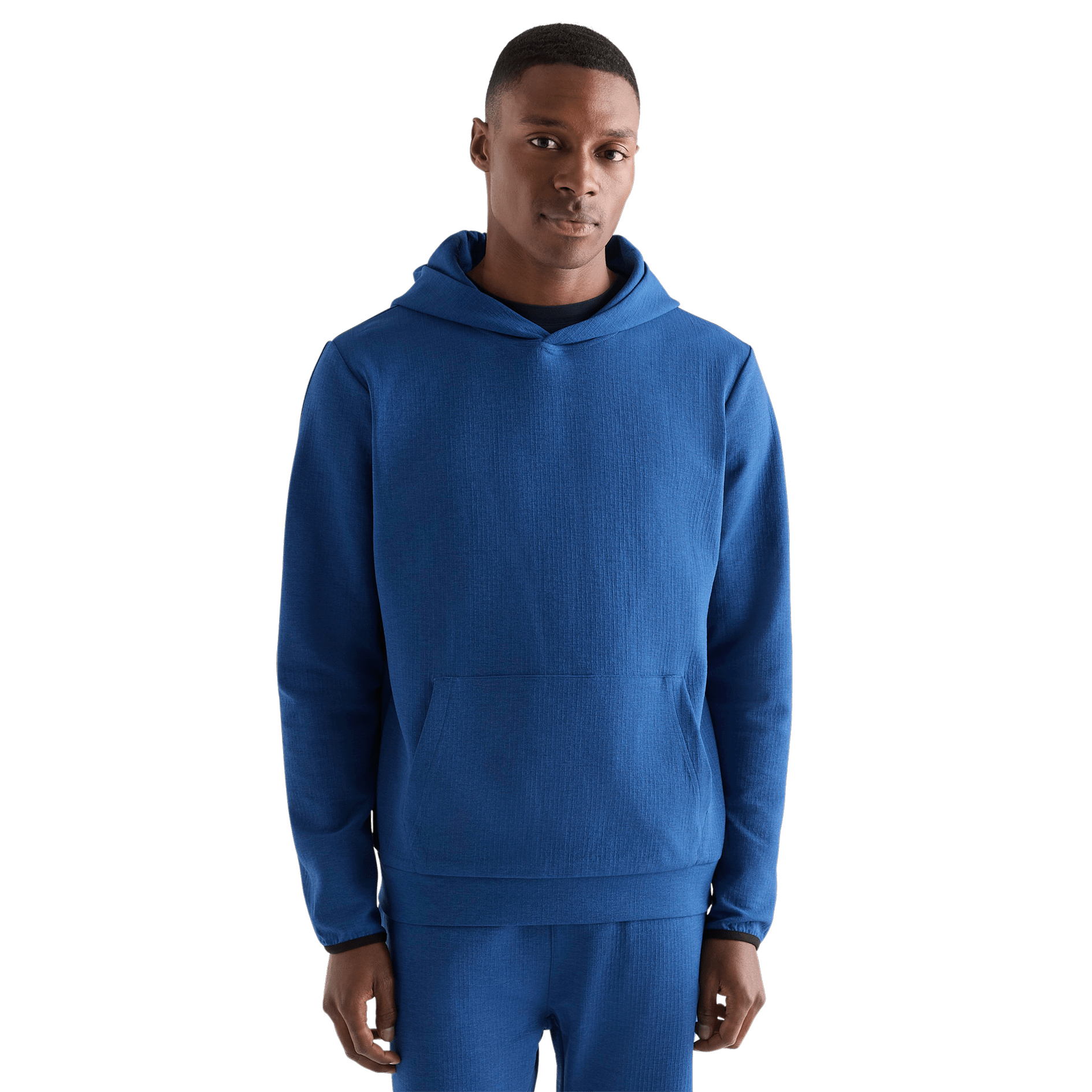 Men's Blue Quartz Drive Hoodie Front