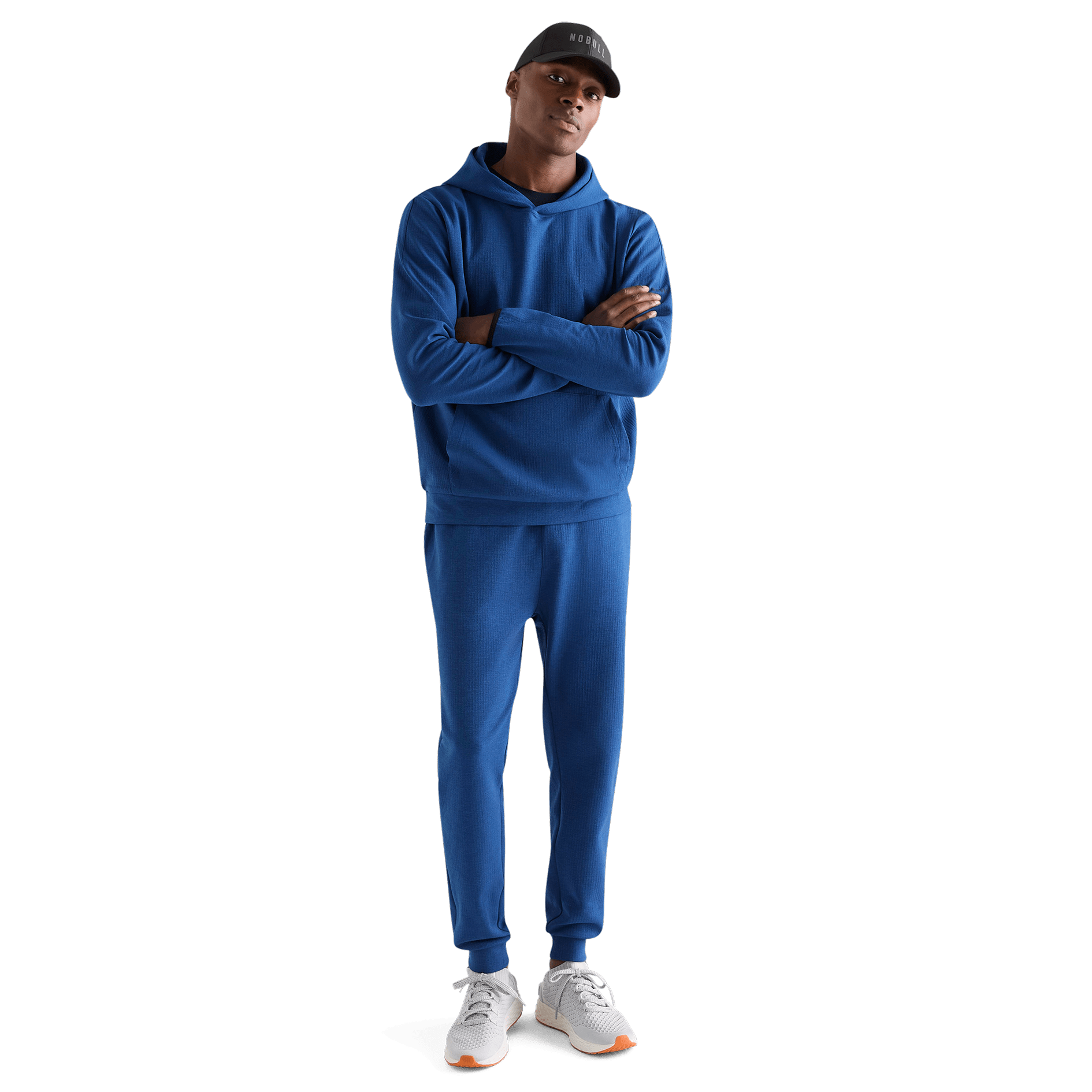 Men's Blue Quartz Drive Hoodie Front