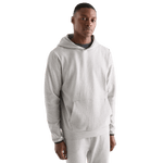 Men's Heather Grey Drive Hoodie on Model Front Angle