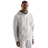 Men's Heather Grey Drive Hoodie on Model Front Angle