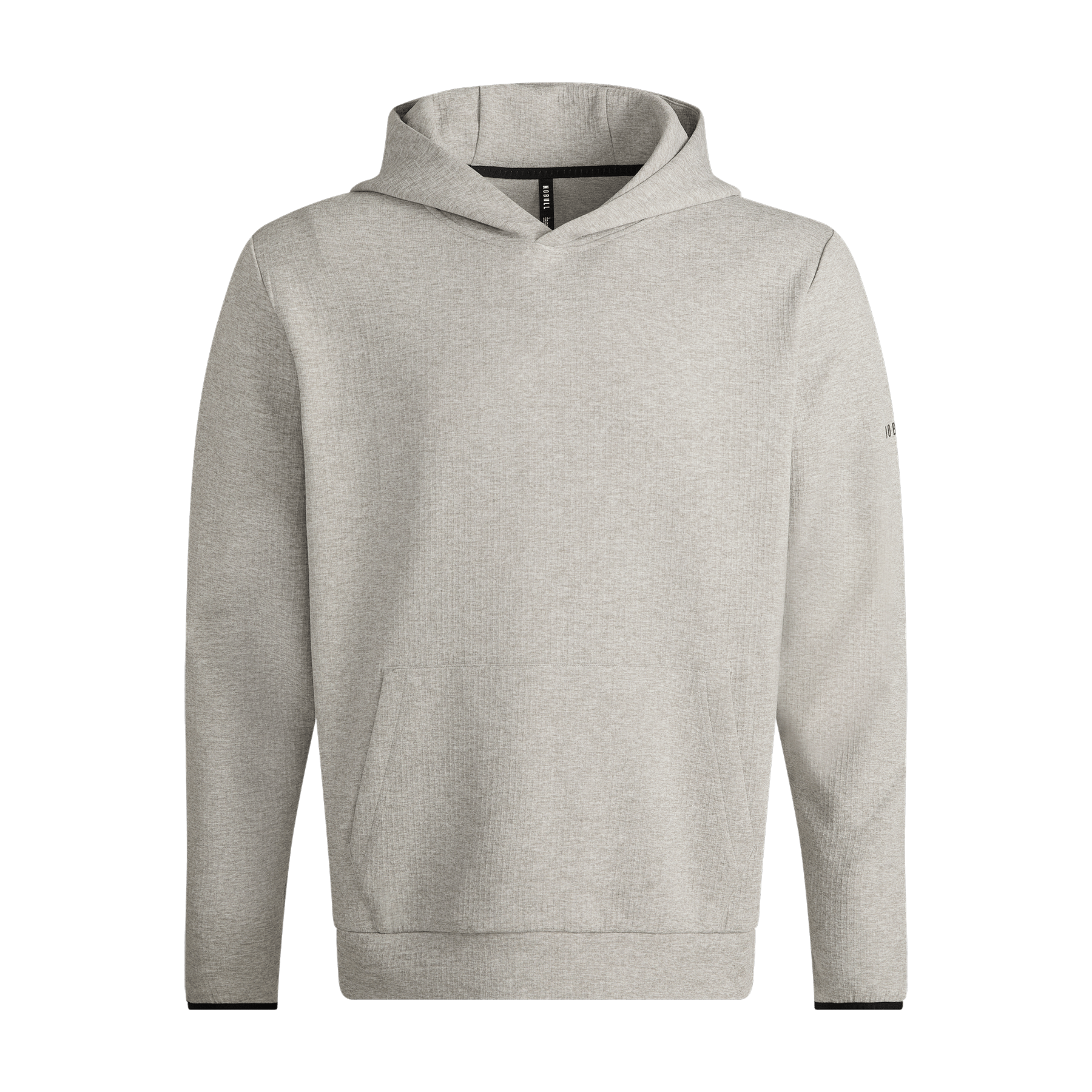 Men's Heather Grey Drive Hoodie Silhouette Front