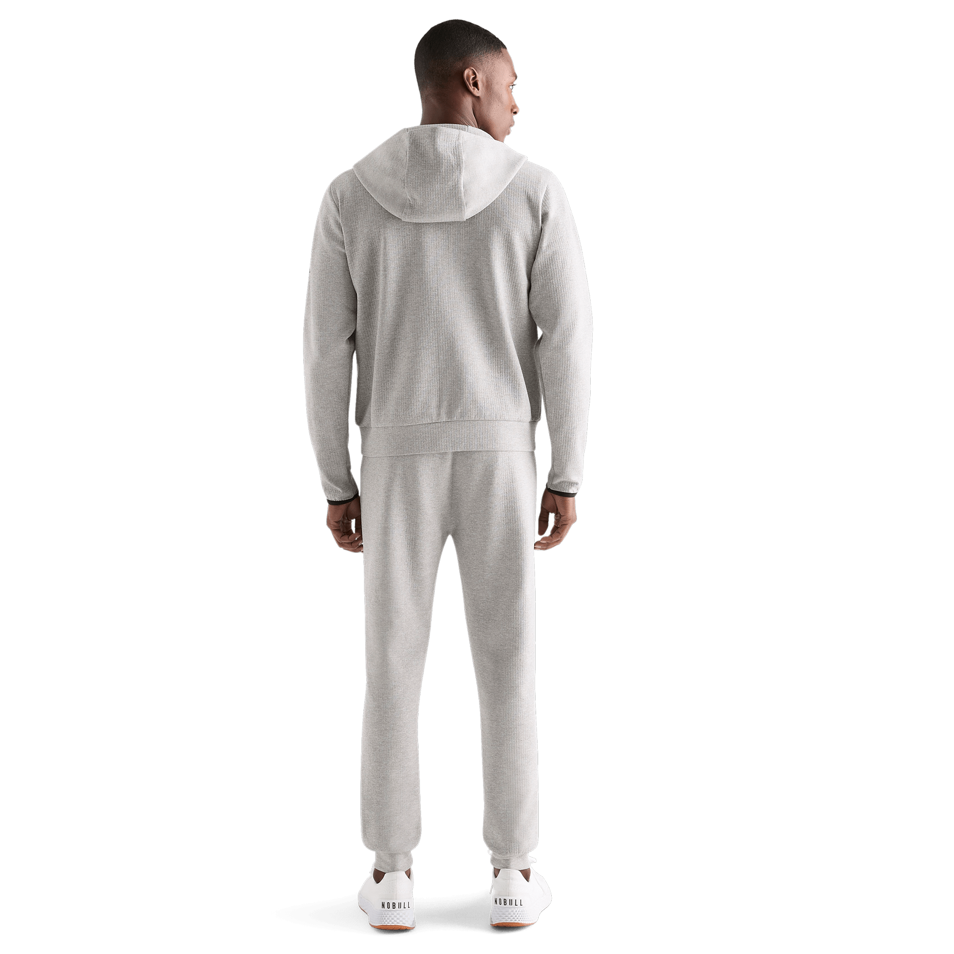 Men's Heather Grey Drive Jogger Back