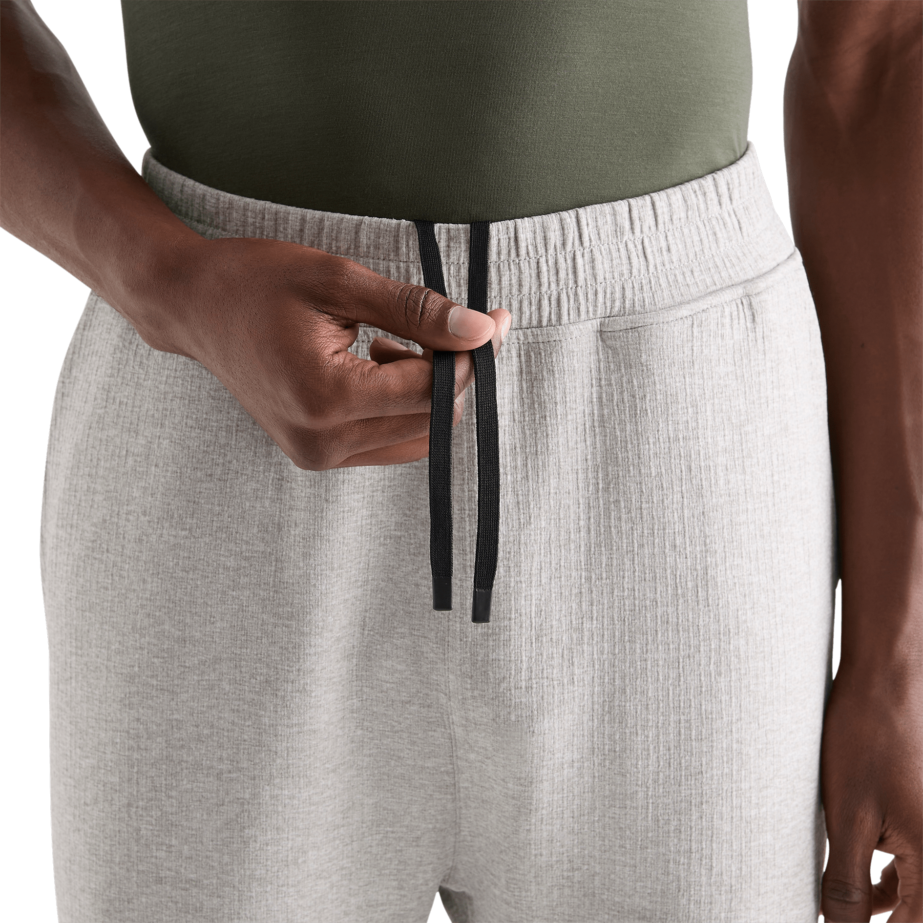 Men's Heather Grey Drive Jogger Drawstring