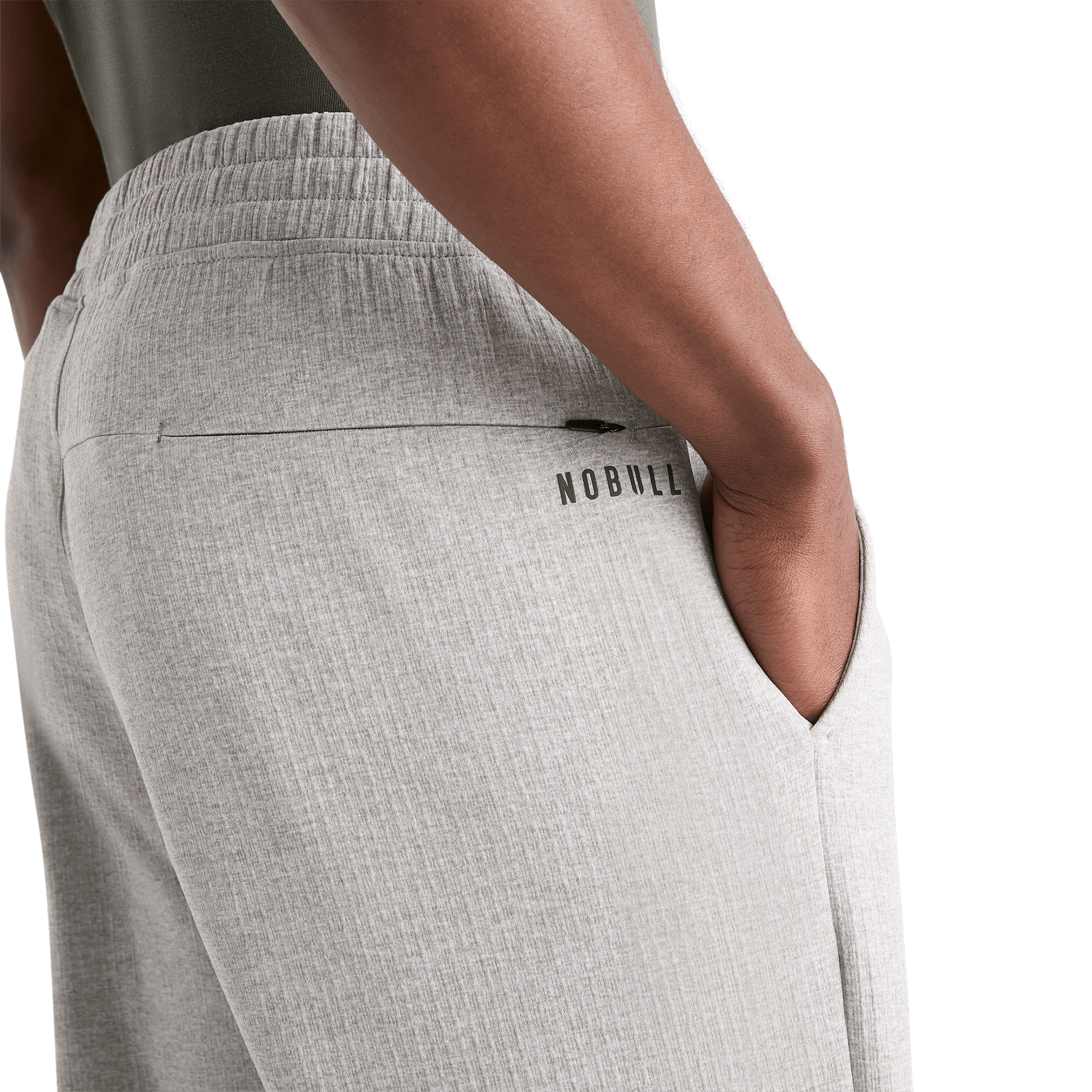 Men's Heather Grey Drive Jogger Pocket
