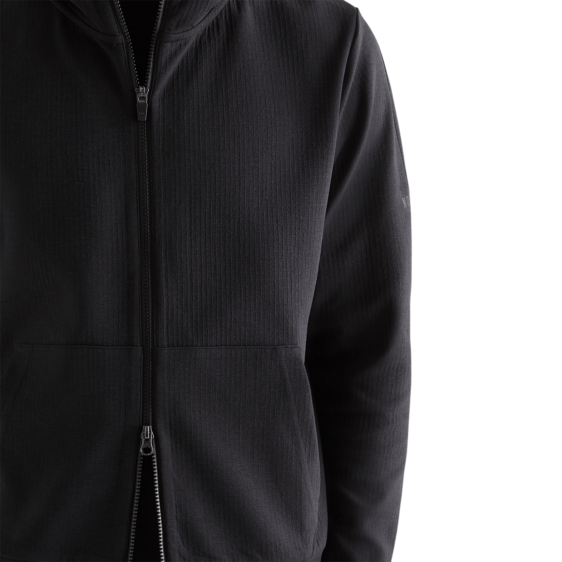 Men's Black Drive Zip-Up Zipper