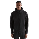 Men's Black Drive Zip-Up Front