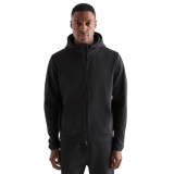 Men's Black Drive Zip-Up Front